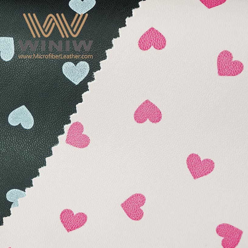 Customized Pattern Environmentally Friendly Vegan Leather Fake Leather Fabric
