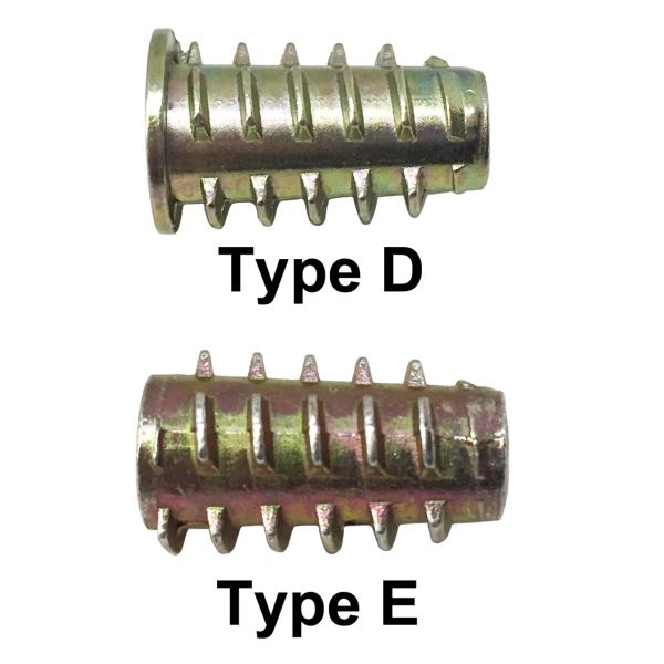 Imperial Inch M2 M3 M4 M6 M8 Furniture Wood Insert Nut Screw Threaded Wood Insert Nut