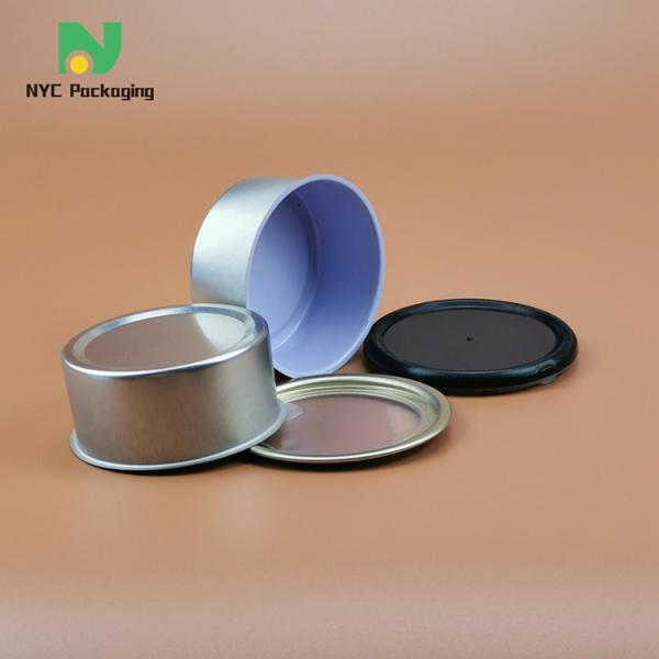 Custom Metal Ring Pull Cannabis Tin Packaging Empty Tuna Fish Tin Can
