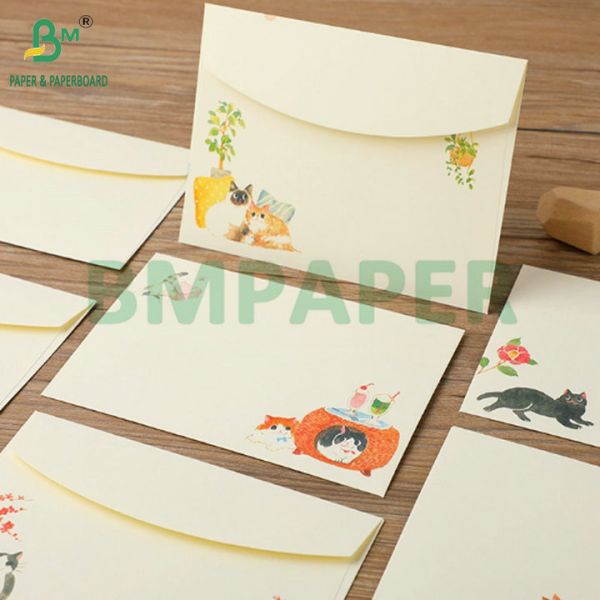 Wood Pulp Eco-Friendly 70g/80g/100g Ivory Woodfree Paper Eye-Friendly 