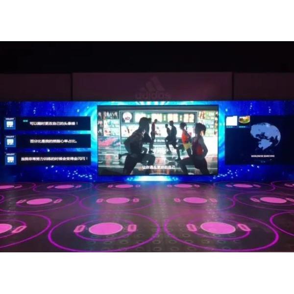 Digital Super Light ISO9001 Led Dance Floor W96*H96 Dots Video Wall Module 1920Hz