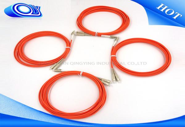 Quality FTTH Low loss SC Multimode Duplex Fiber Optic amp Patch Cord for sale