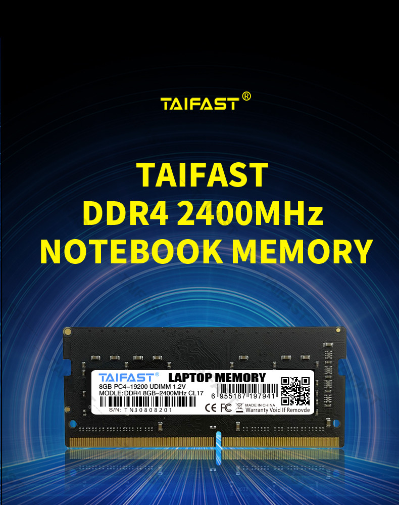 32GB DDR4 Memory Ram 2400mhz Taifast 240pin 1.2V So Dimm For Laptop Notebook