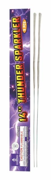 Quality 360mm Party Pyrotechnics , 14 Inch Thunder Sparkler Fireworks for sale