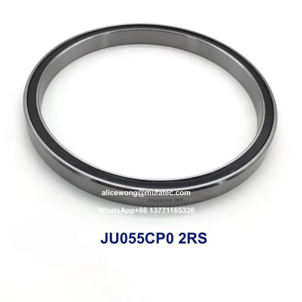 JU055CP0 2RS Thin Section Bearings 139.7x158.75x12.7mm Double Rubber Seals