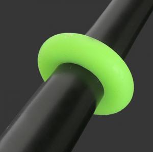 China High Elastic Large Custom Silicone Rubber Parts For Fishing Rod Stop Ring on sale
