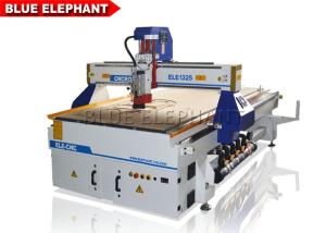 China High Precision Mdf Cnc Router Wood Engraving Machine Italy HSD Air Cooling Spindle on sale