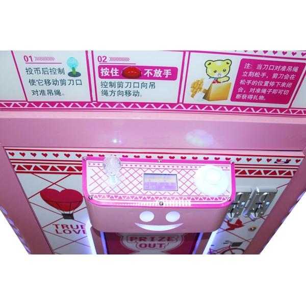 Crazy Scissors Cut Toy Prize Doll Game Machine With LCD Display English Language