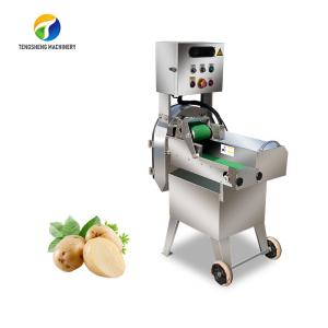 Buy cheap Chicory Revolving Door Cabbage Slicing Machine , Crosscut Knife Cabbage Chopping Machine product