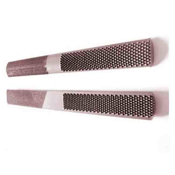 Four-Purpose Hardwood File for 8" Multi-Function Half Round Hand Cut Shoe Rasps