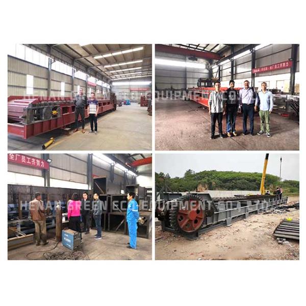 Stainless Steel Apron Chain Plate Chip Conveyor Customized For Machinery Industry