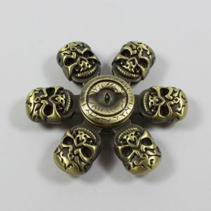 Metal electroplate fidget spinner toys