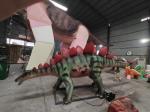 Artificial Stegosaurus Customized Realistic Dinosaur Animatronic Model Remote