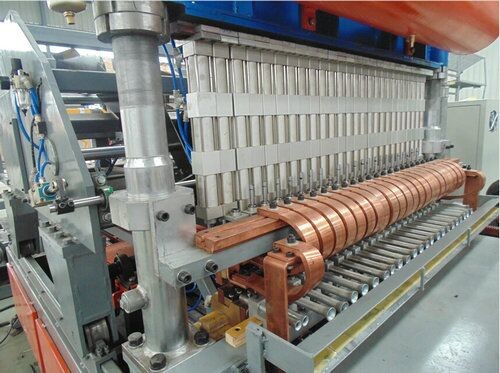 Automatic 220V Steel Wire Welding Machine with High Pressure Cylinder