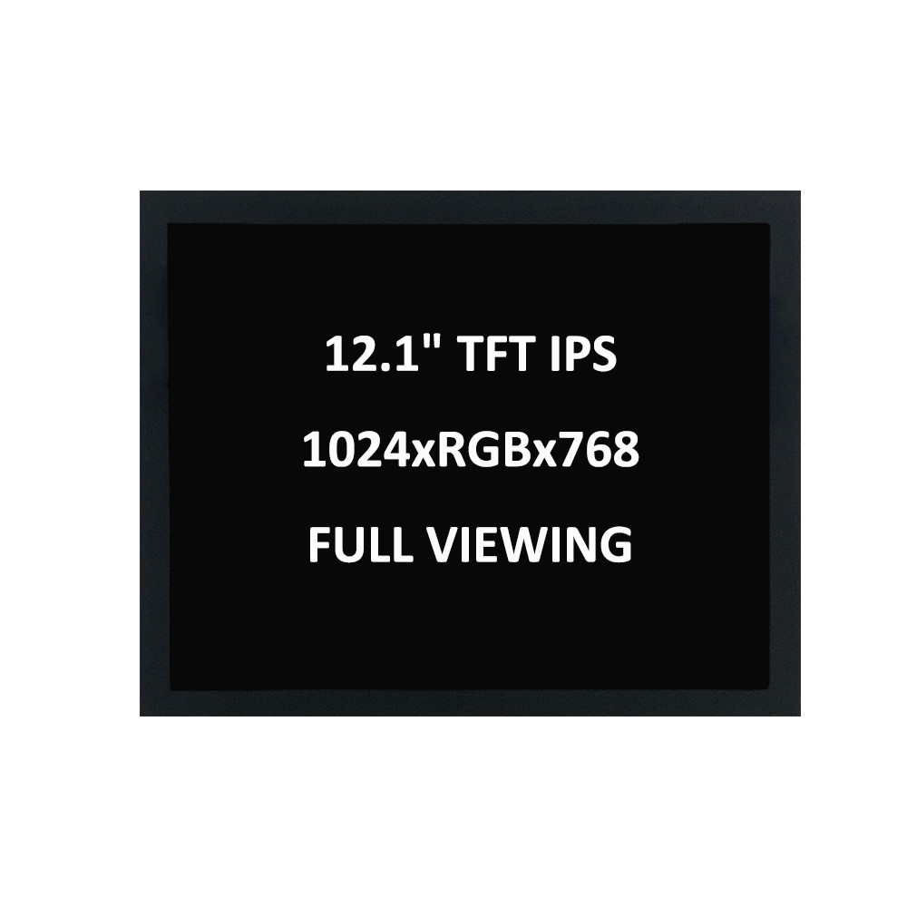 Customizable 12.1 Inch LCD Display Module with 1024*768 Resolution and 20pin LVDS Interface