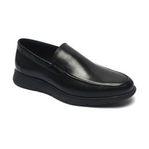 China Black Anti Odor Mens  Breathable Genuine Leather Shoes on sale