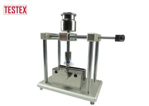 Buy cheap 10kg Weight Manual Side Crocking Tester , Textile Testing Instruments Clamp 104mm product