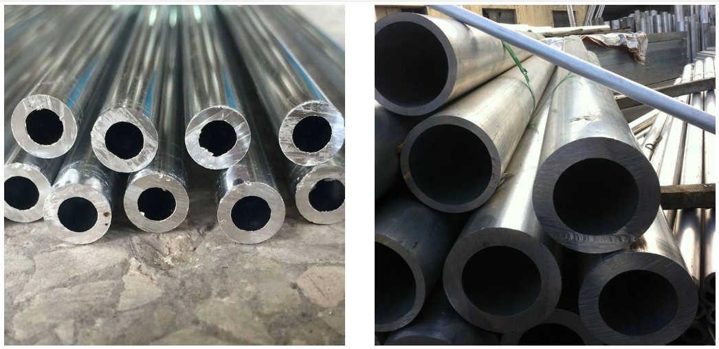 6061 6063 T6 Aluminum Pipe Round Tube Cutting Part Embossed Sch40 Sch80 Thick