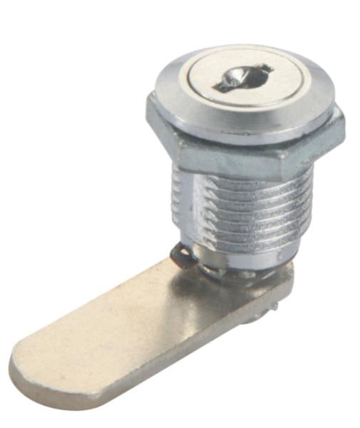 Quality Triangle Solt Quarter Turn Cabinet Locks Brass Material Key Latch Cam Lock for sale
