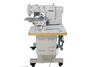 Heavy Duty Computerized Stitching Machine , White Computer Guided Sewing Machine 