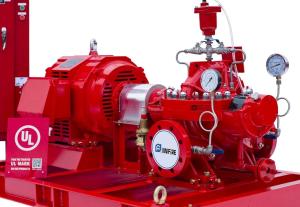 Buy cheap Motor Driver Split Case Fire Pump Set With SS 304 Impeller 50hz-400v product