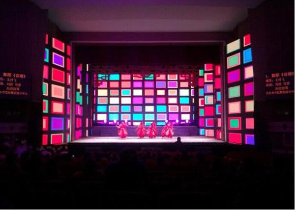 Quality Multi Function Indoor LED Video Screen P3.91 1000 Nits Brightness 16 Bits Grey Level for sale