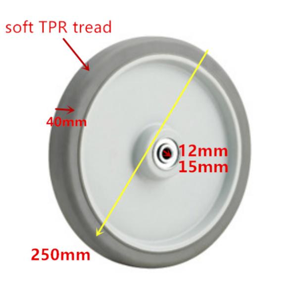 10 Inch Wheel For Ice Storage Wagon Insulated Ice Caddy