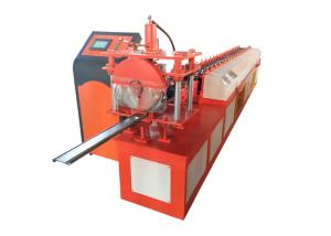 China 12mm Side Board Automatic Rolling Shutter Machine , Door Panel Roll Forming Machine on sale