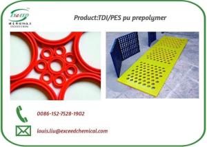 Buy cheap Colorless PU Screen Sheet TDI Based Polyester Polyurethane Prepolymer product