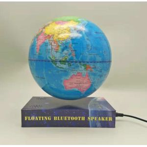 book base magnetic levitation bottom globe with bluetooth speaker ,floating