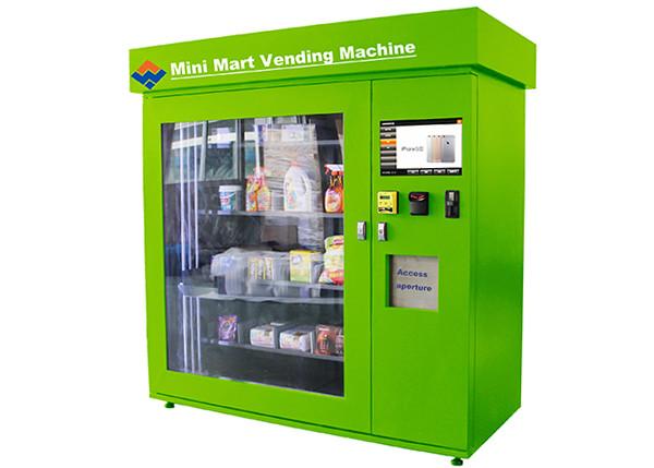 Quality University / Airport / Bus Station Vending Machine Rental Kiosk 100 - 240V Working Voltage for sale