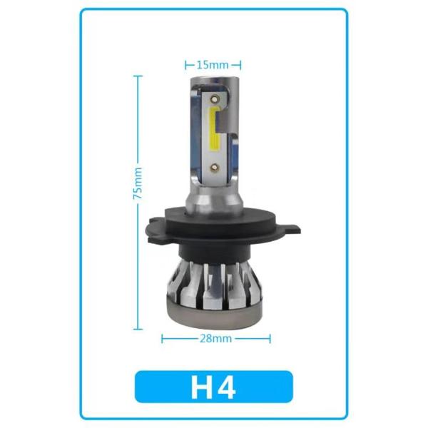 Aluminum Mini N1 160W 30000LM LED Headlight Bulb Kit
