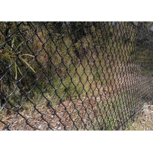 Buy cheap Privacy Rhombus 6ft Chain Link Fence For Playgrounds product