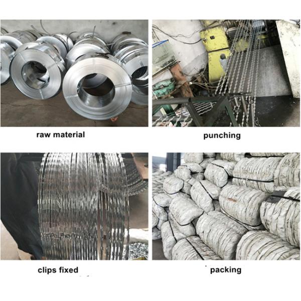 9M Security Fence Barbed Wire Top 56 Loops