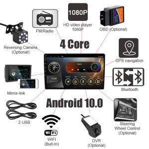 Buy cheap Custom Boot Logo Support 2DIN Carditai Car Audio Player with 9Inch IPS Touch Screen product