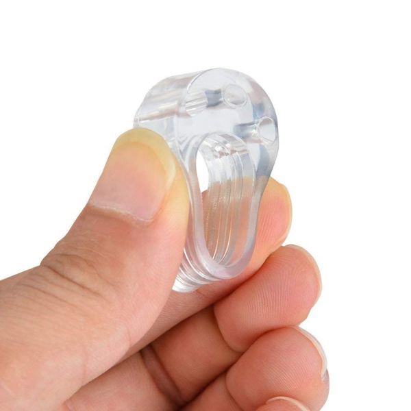 Convenient Door Stopper Transparent Door Handle Buffer Silicone or PVC for Walls Furniture Kitchen Bedroom