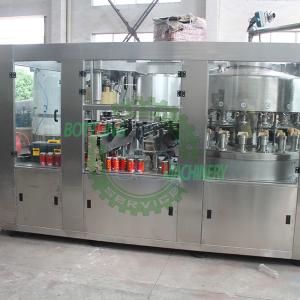 16-4 Normal Pressure Tea Energy Drink Tin Cans Filling Machine