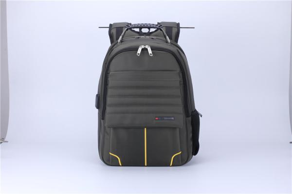 Quality Durable Mental Zippers Multifunctional Laptop Backpack Easy Access To Charge for sale