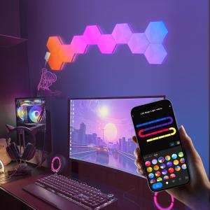 Buy cheap Adjustable RGBIC Gaming Light With Wifi BT 2.4G Control HDMI2.0 Multiple Lighting Modes product