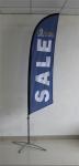 Double Sided Custom Feather Flags Banner With Fibreglass Flag Pole