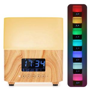 Buy cheap Innovative Clock LCD Display 300ml Ultrasonic Smart Aroma Diffuser product