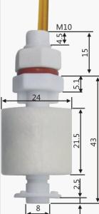 Buy cheap mini size float level switch, ideal for water product