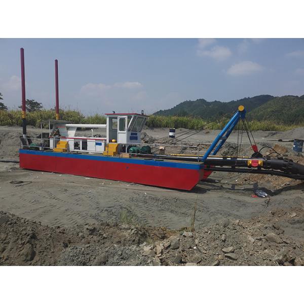 80 Cbm/H 8 Inch Samll Sand Mining Dredge With WN200 Sand Pump For River Dredging