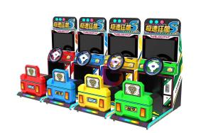 Two Players Car Driving Arcade Machine Coin Operated Game Machine 220V