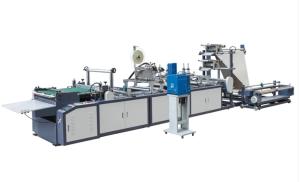 China PLC Control Automatic Three Side Sealing Bag Making Machine 150pcs/Min High Speed on sale