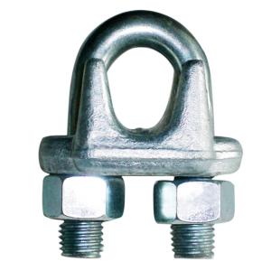 JIS Type Drop Forged Wire Rope Clips Stainless Steel Custom Size