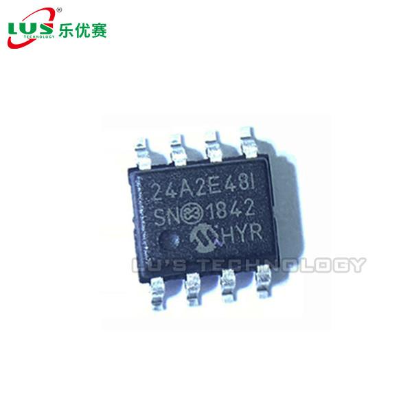 Quality EUI 48 Spi Flash Ic 2K BIT Flash Memory Ic Chip 24AA025E48 24AA02E64 for sale