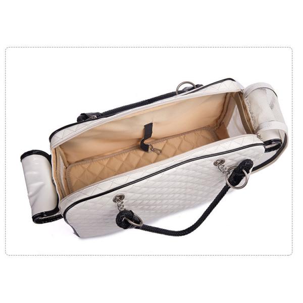 High Quality Eco-Friendly PU Leather Packet Hand Pet Carriers