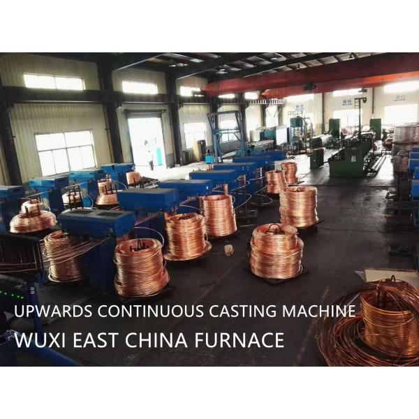 8mm 14mm 20mm 30mm Vertical Continuous Casting Machine Copper Wire Brass Rod