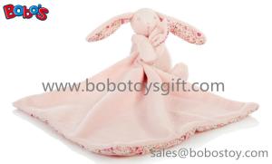 China CE approved good quanlity infant toy plush baby bunny hold blanket on sale
